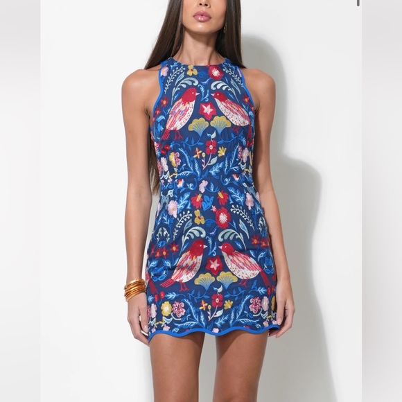 Adelyn Rae Mini Dress 💙 NWT! - Picture 1 of 3
